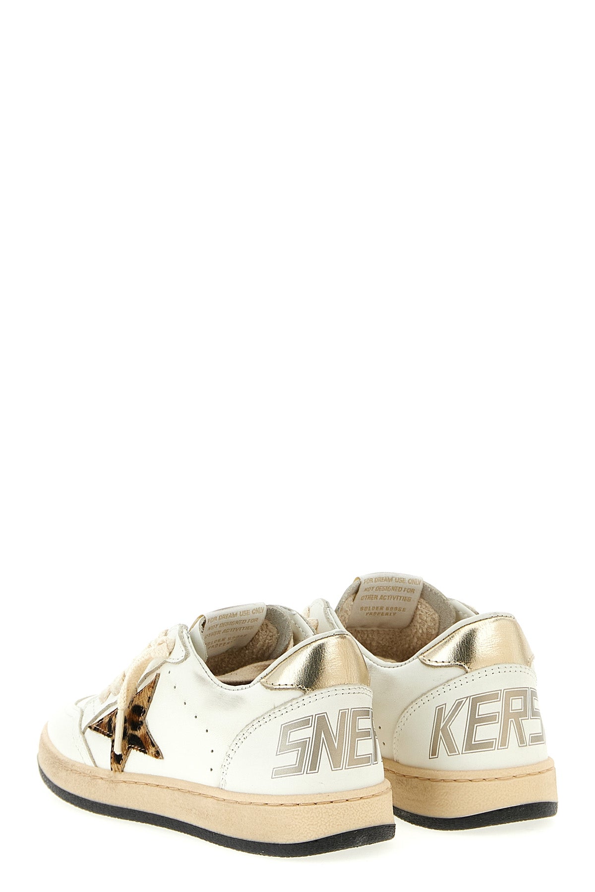 GOLDEN GOOSE 'Ball Star' sneakers For Baby girl 100% cow leather (bos taurus)