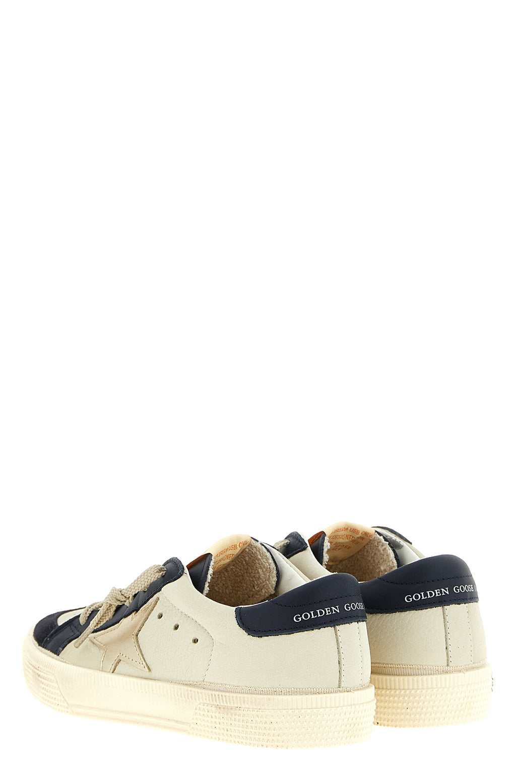 GOLDEN GOOSE 'May' sneakers For Baby boy 100% cow leather (bos taurus)