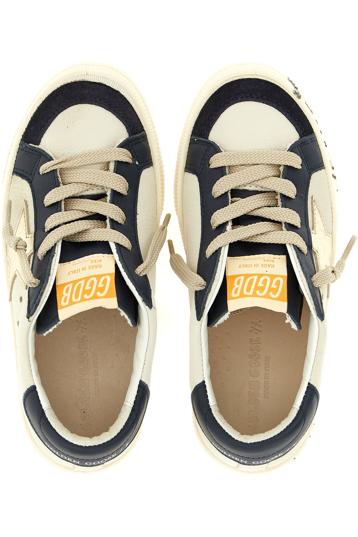 GOLDEN GOOSE 'May' sneakers For Baby boy 100% cow leather (bos taurus)