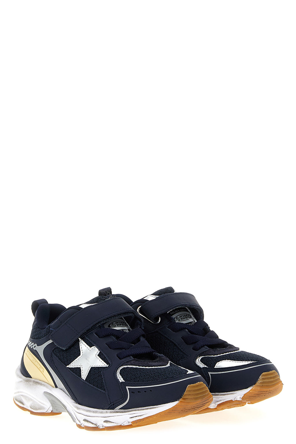 GOLDEN GOOSE 'Lightstar' sneakers For Baby boy 49% leather 42% polyester 9% polyurethane