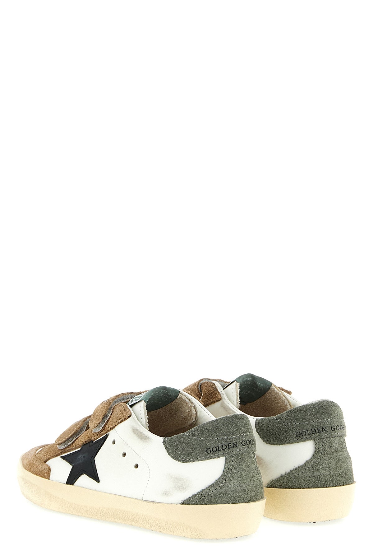 GOLDEN GOOSE 'Old School' sneakers For Unisex baby 100% cow leather (bos taurus)