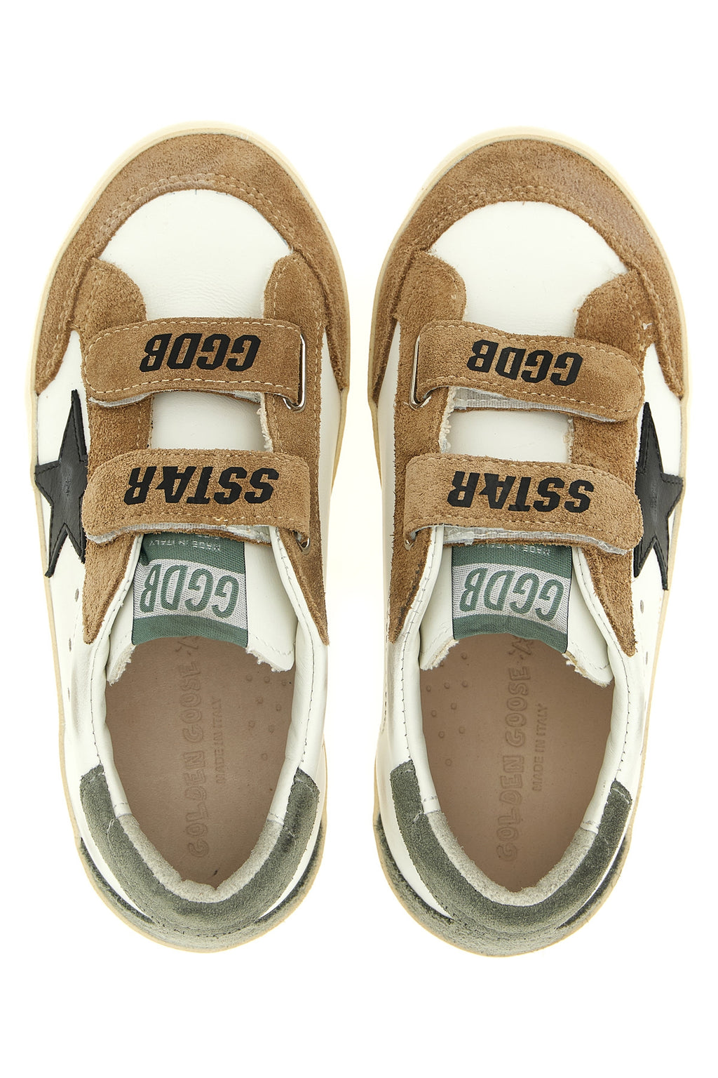 GOLDEN GOOSE 'Old School' sneakers For Unisex baby 100% cow leather (bos taurus)