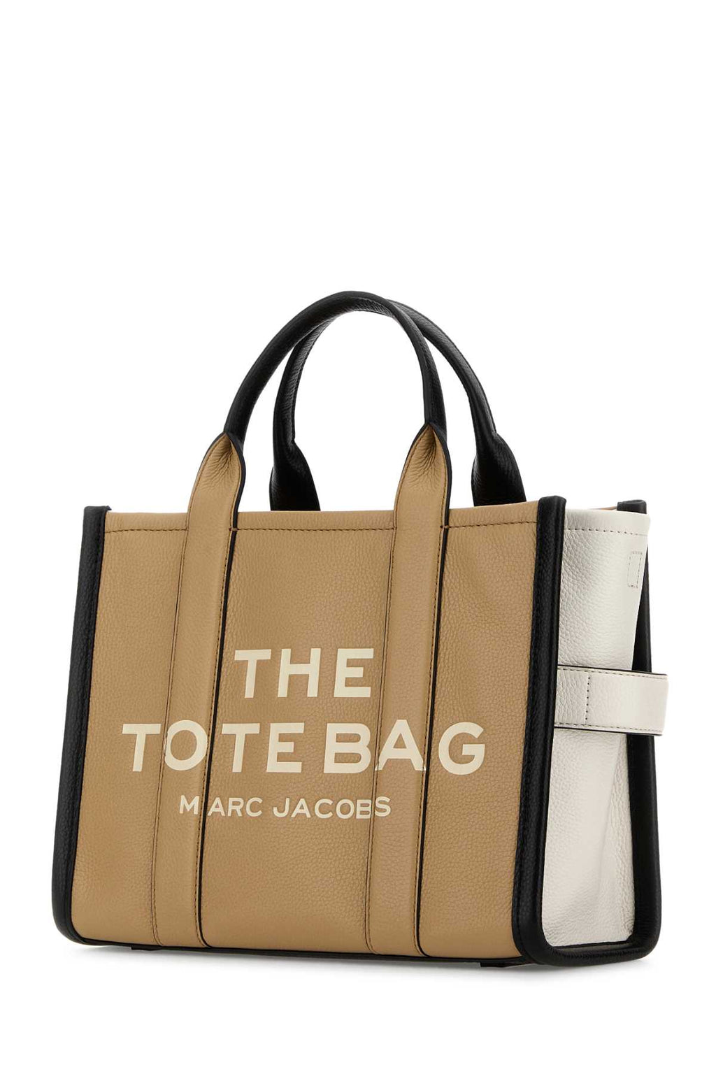 MARC JACOBS THE MEDIUM TOTE For Women Exterior: 100% Bovine leather Lining: 100% Leather Finishing: Silver metal