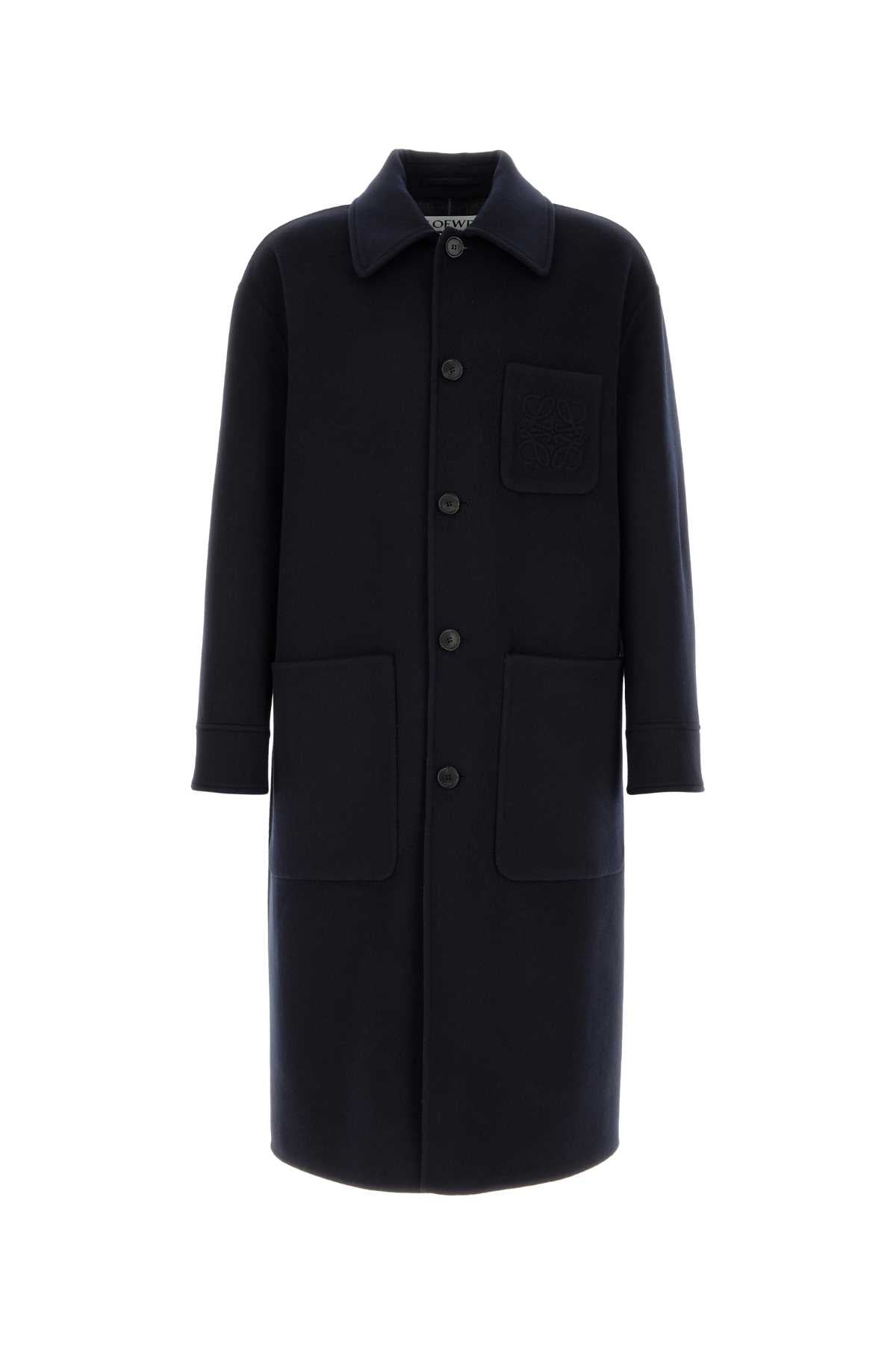 LOEWE COAT For Men Exterior: 85% Wool 15% Cashmere