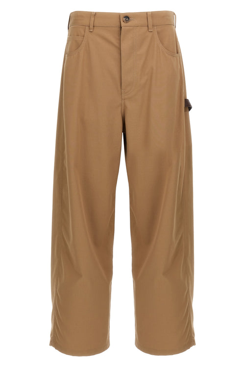 LOEWE 'Carpenter' pants For Men 95% cotton 5% calf leather