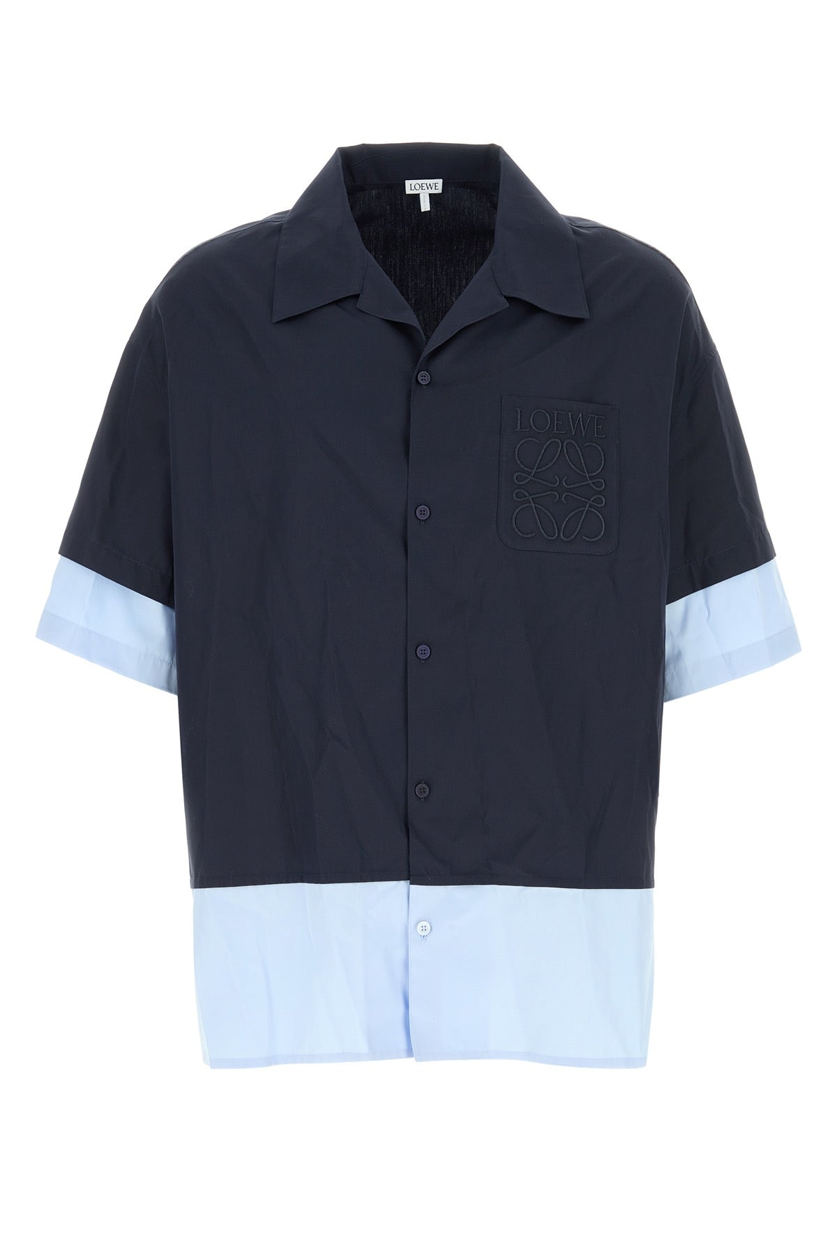 LOEWE SHORT SLEEVE SHIRT For Men Exterior: 100% Cotton