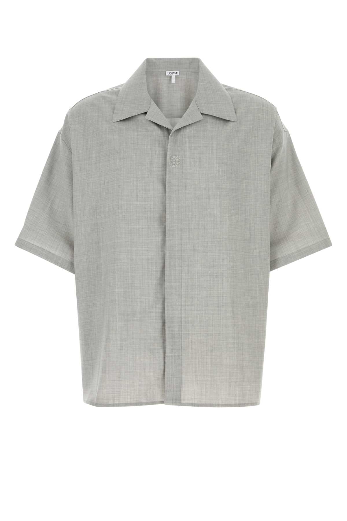LOEWE SHORT SLEEVE SHIRT For Men Exterior: 100% Wool
