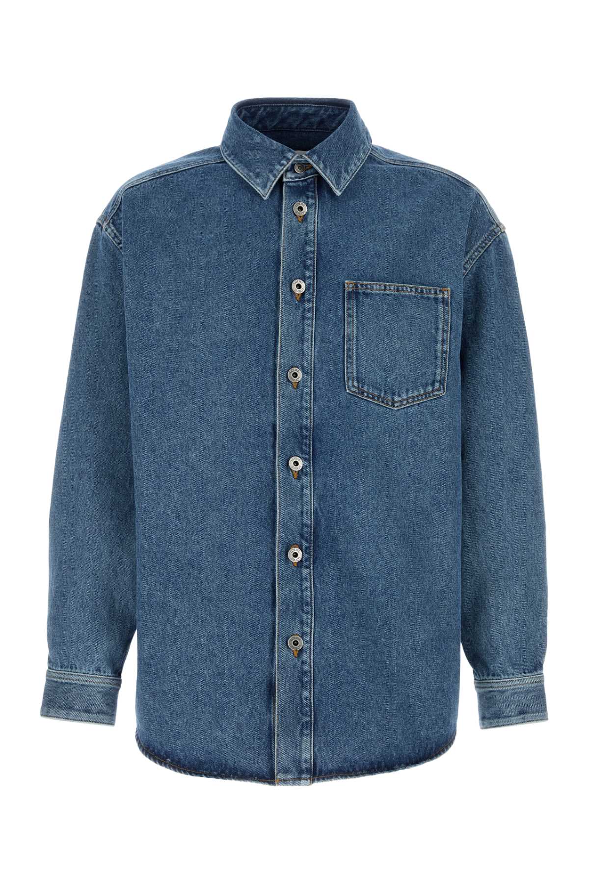 LOEWE ANAGRAM OVERSHIRT For Men Exterior: 100% Cotton