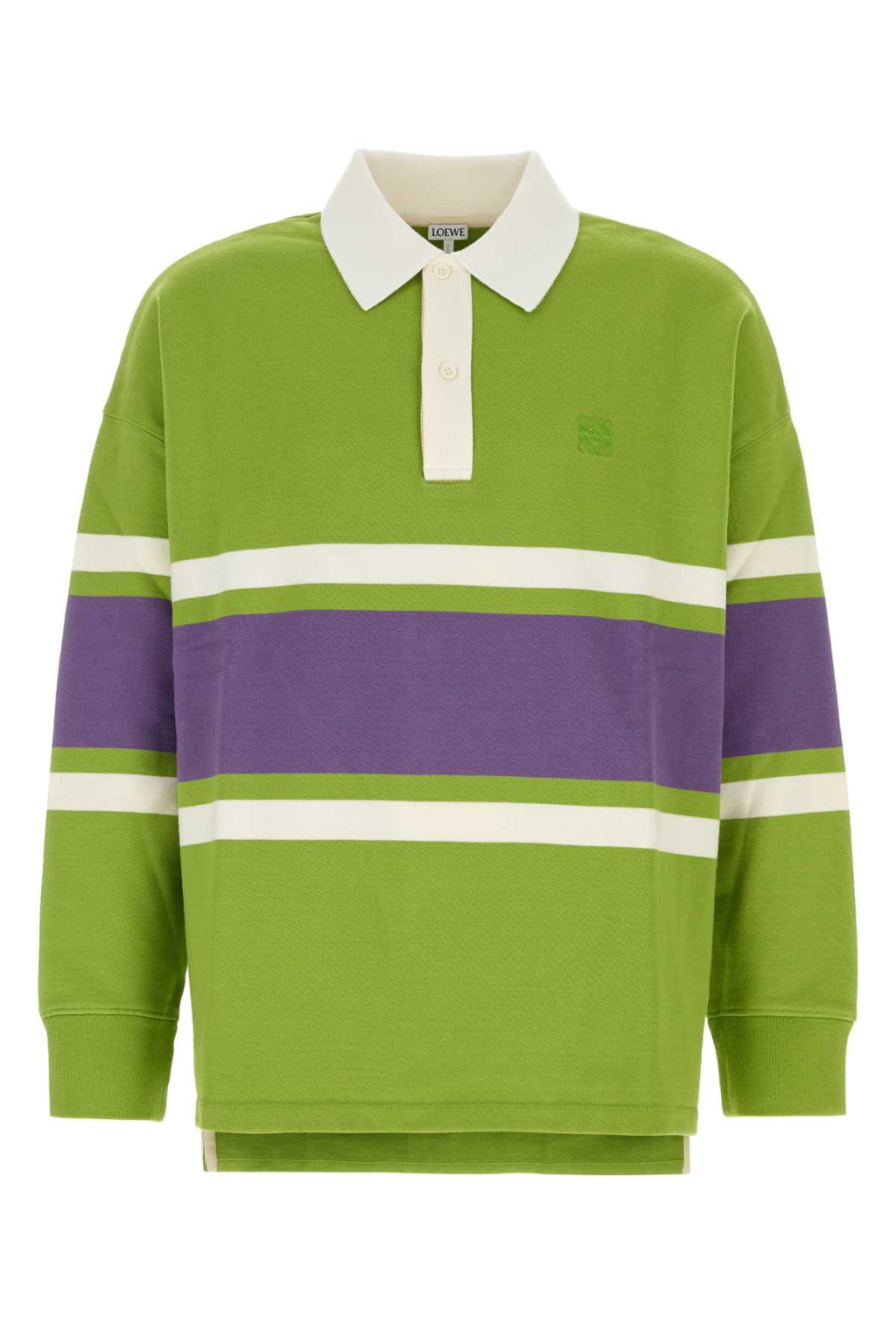 LOEWE LONG SLEEVE POLO For Men Exterior: 100% Cotton