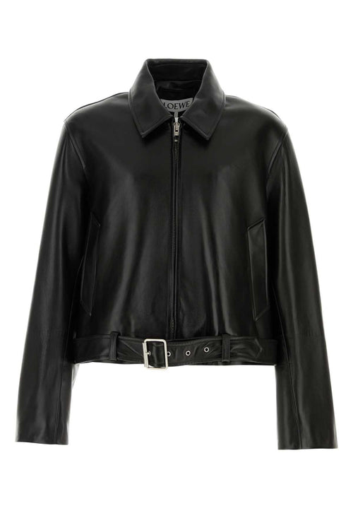 LOEWE BIKER JACKET For Men Exterior: 100% Lamb Lining: 100% Viscose
