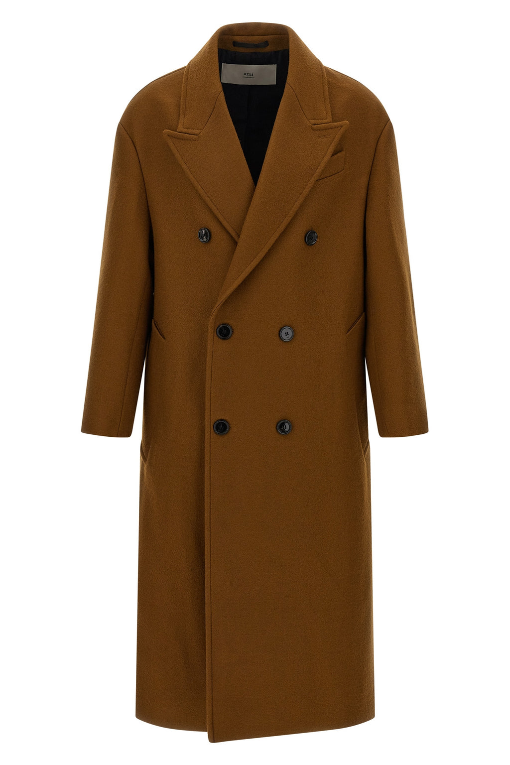 AMI PARIS Double-breasted coat For Men 100% virgin wool