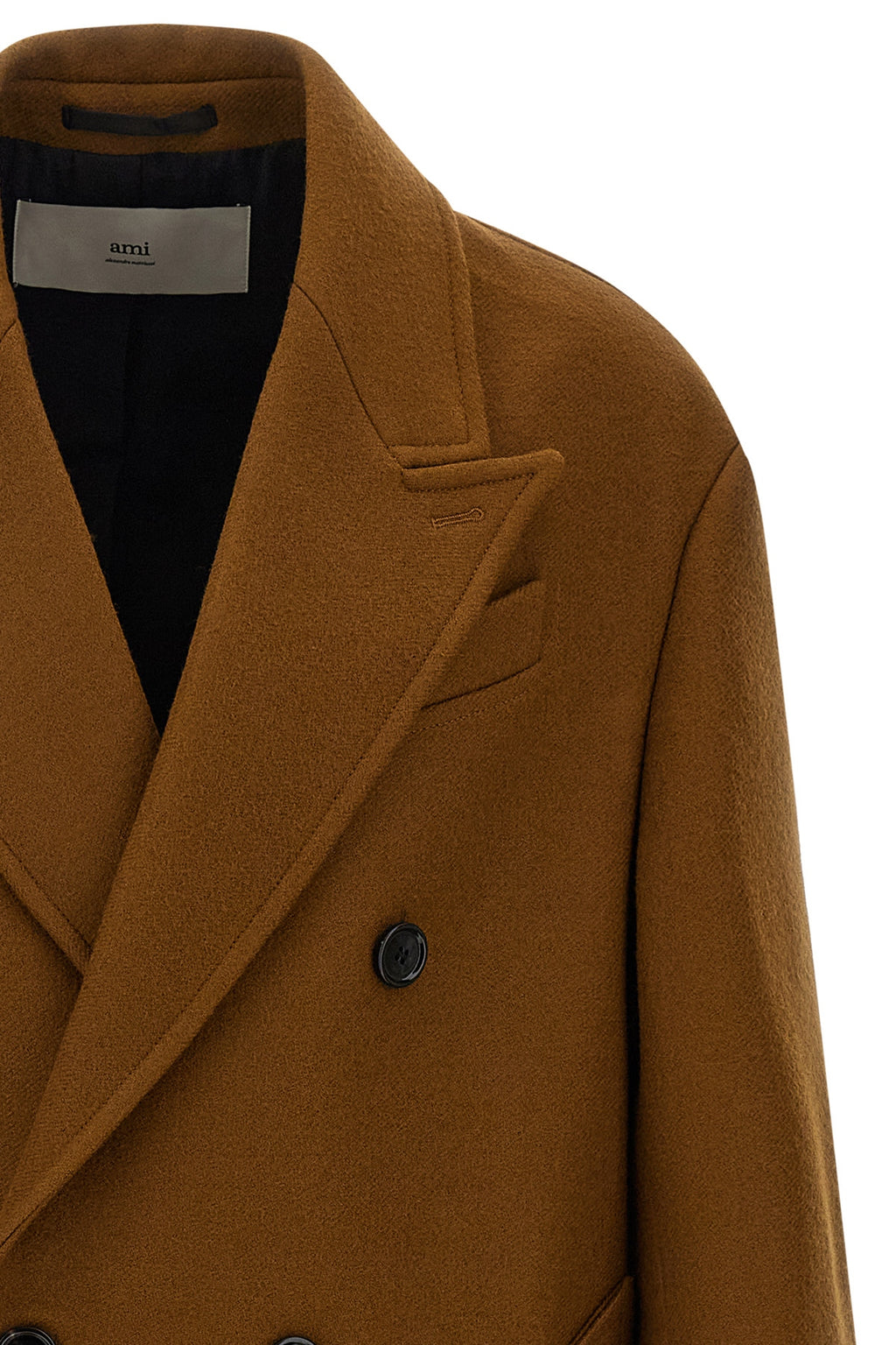 AMI PARIS Double-breasted coat For Men 100% virgin wool