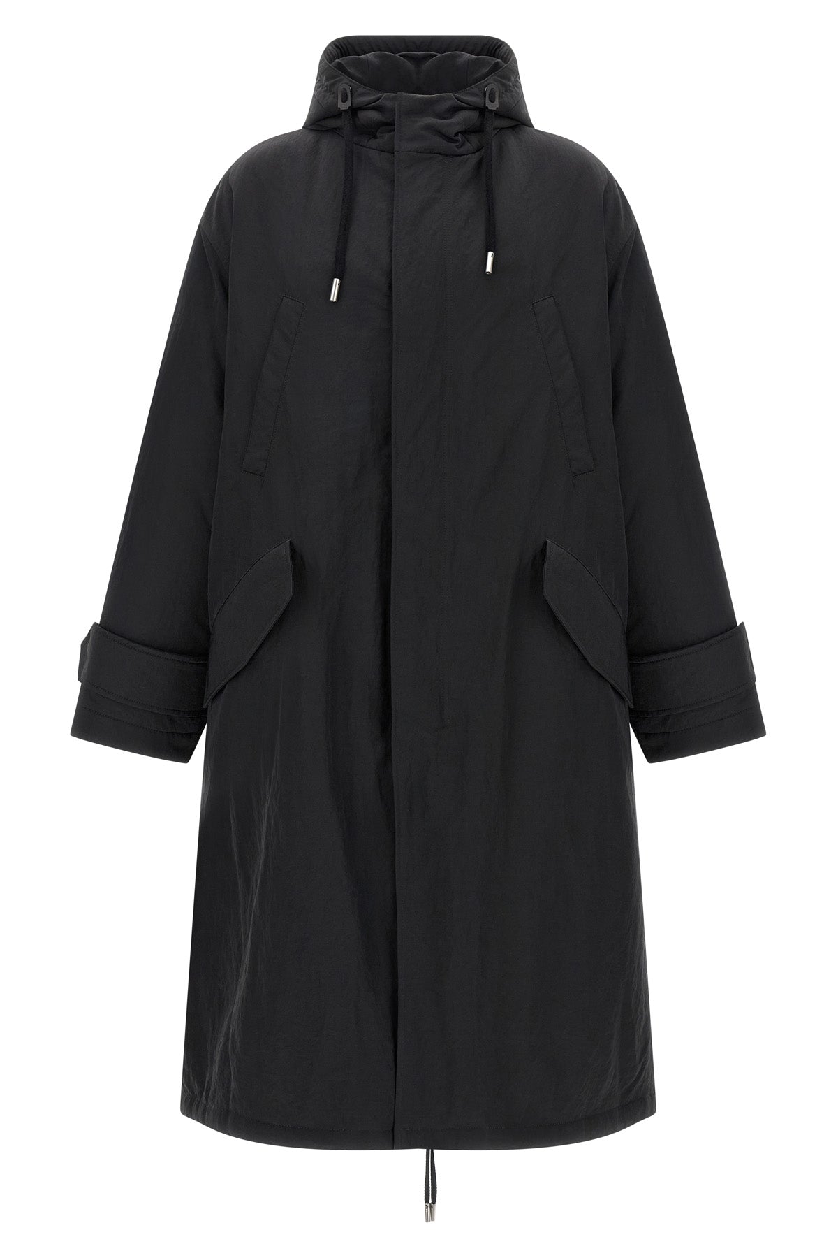 AMI PARIS Long parka For Men 100% polyamide