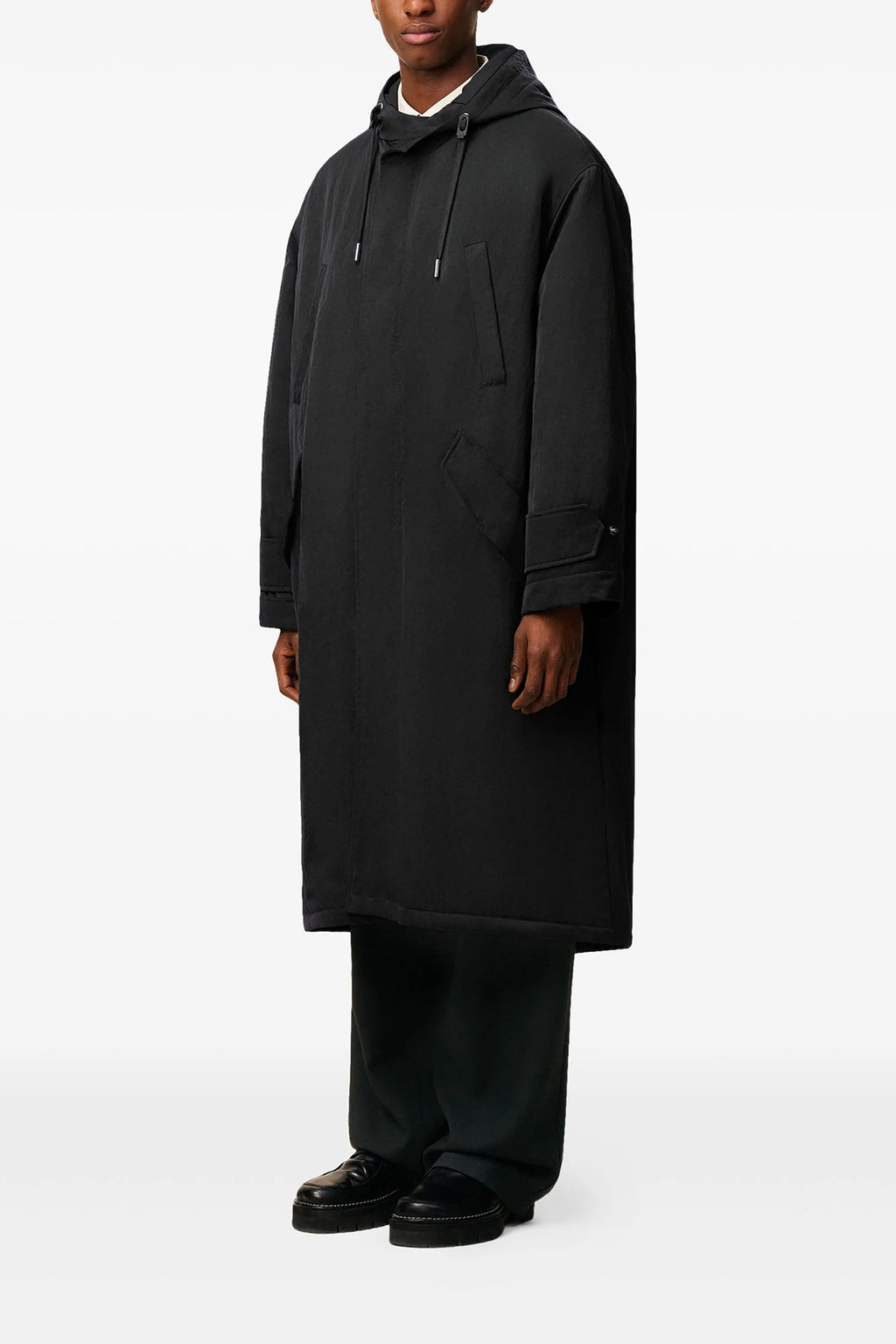 AMI PARIS Long parka For Men 100% polyamide