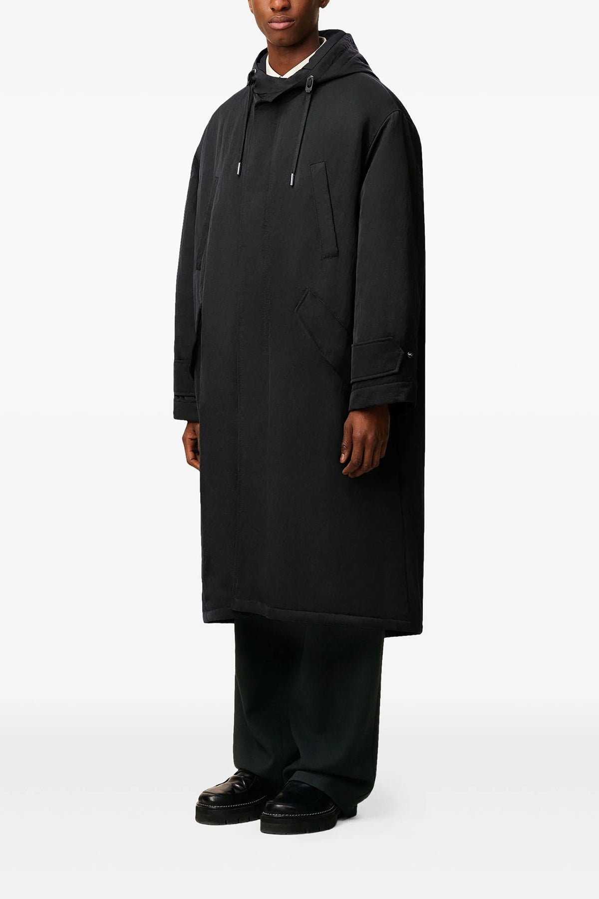 AMI PARIS Long parka For Men 100% polyamide