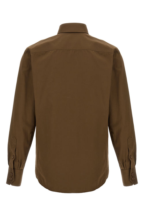 TOM FORD 'Military' shirt For Men 92% cotton, 8% silk