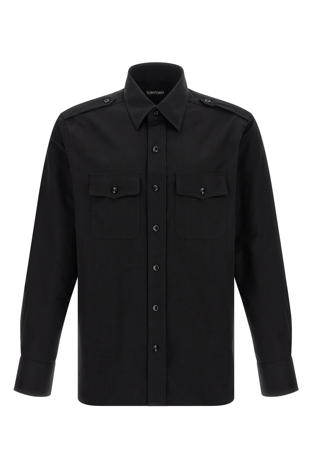 TOM FORD 'Military' shirt For Men 92% cotton 8% silk