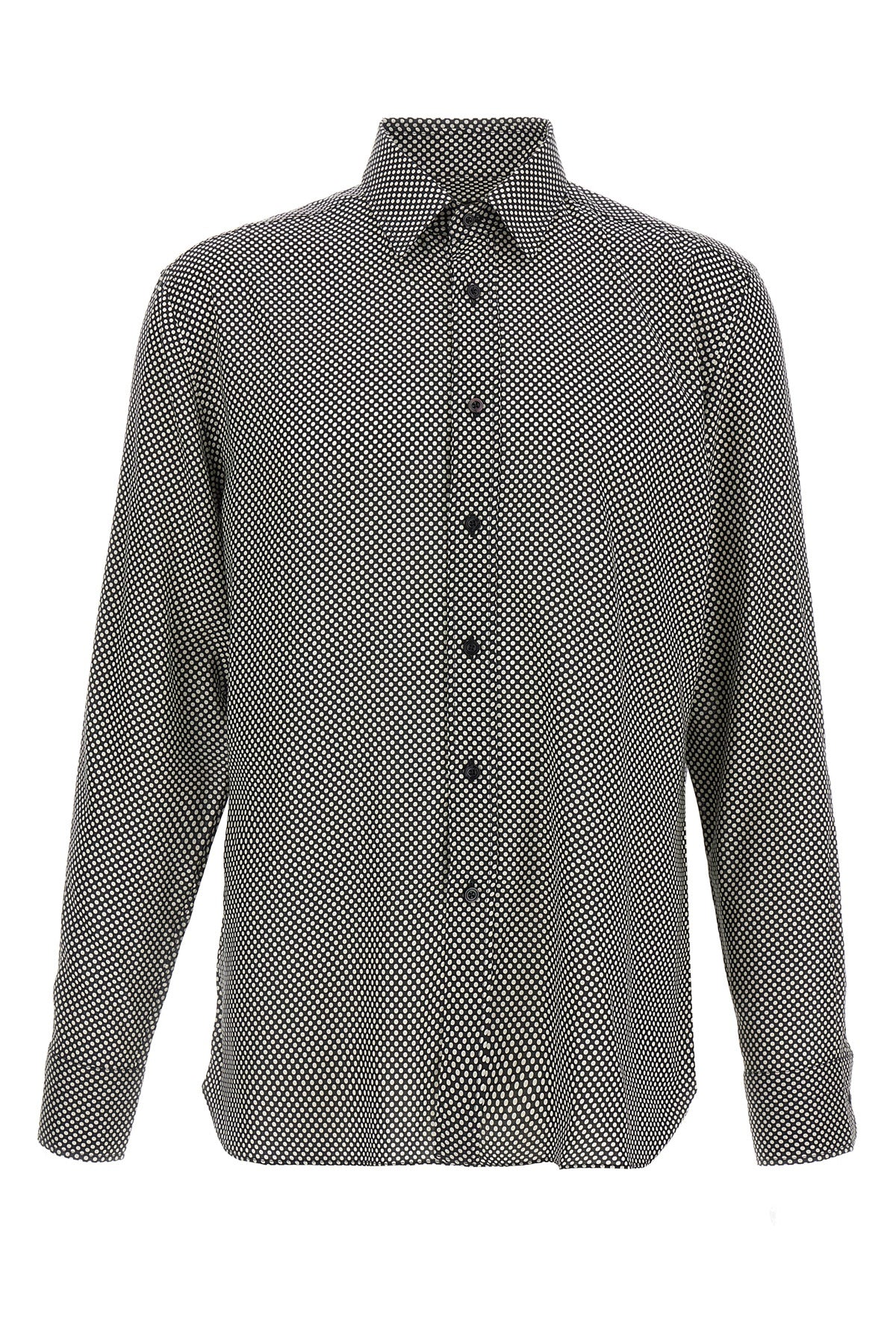 TOM FORD Polka dot shirt For Men 100% lyocell