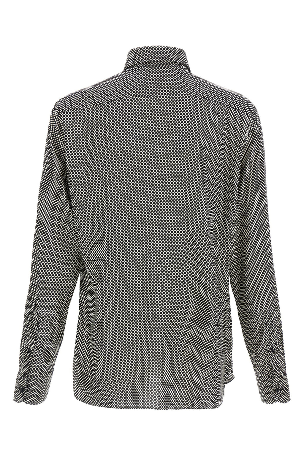 TOM FORD Polka dot shirt For Men 100% lyocell