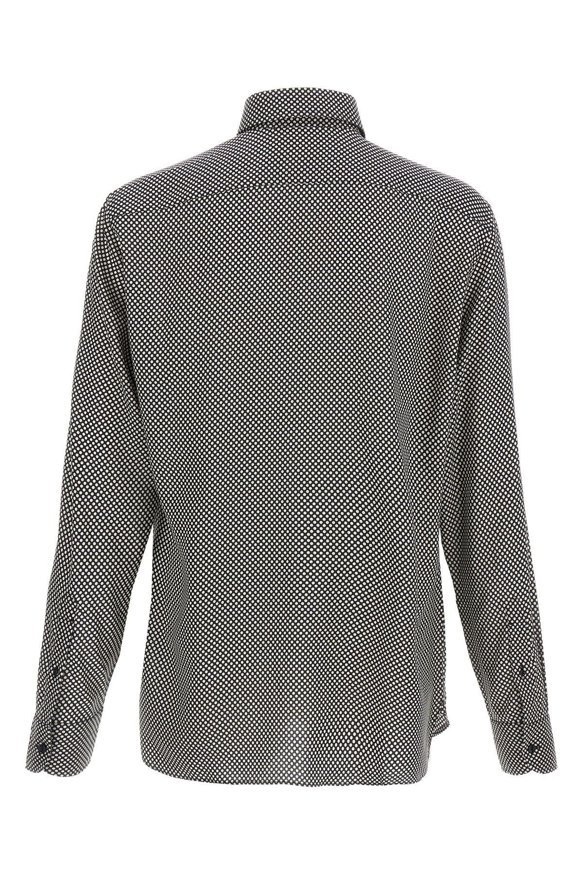 TOM FORD Polka dot shirt For Men 100% lyocell