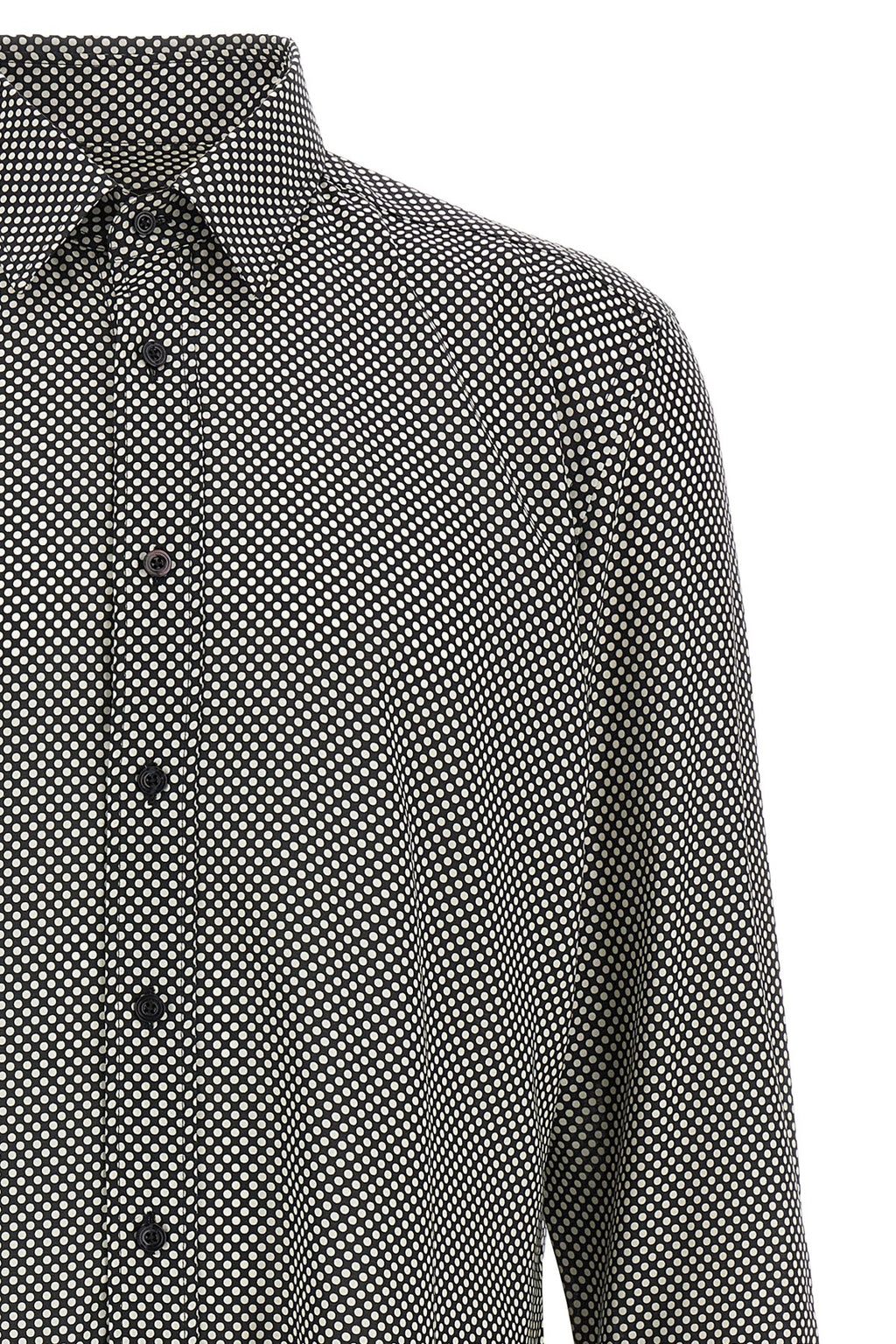 TOM FORD Polka dot shirt For Men 100% lyocell