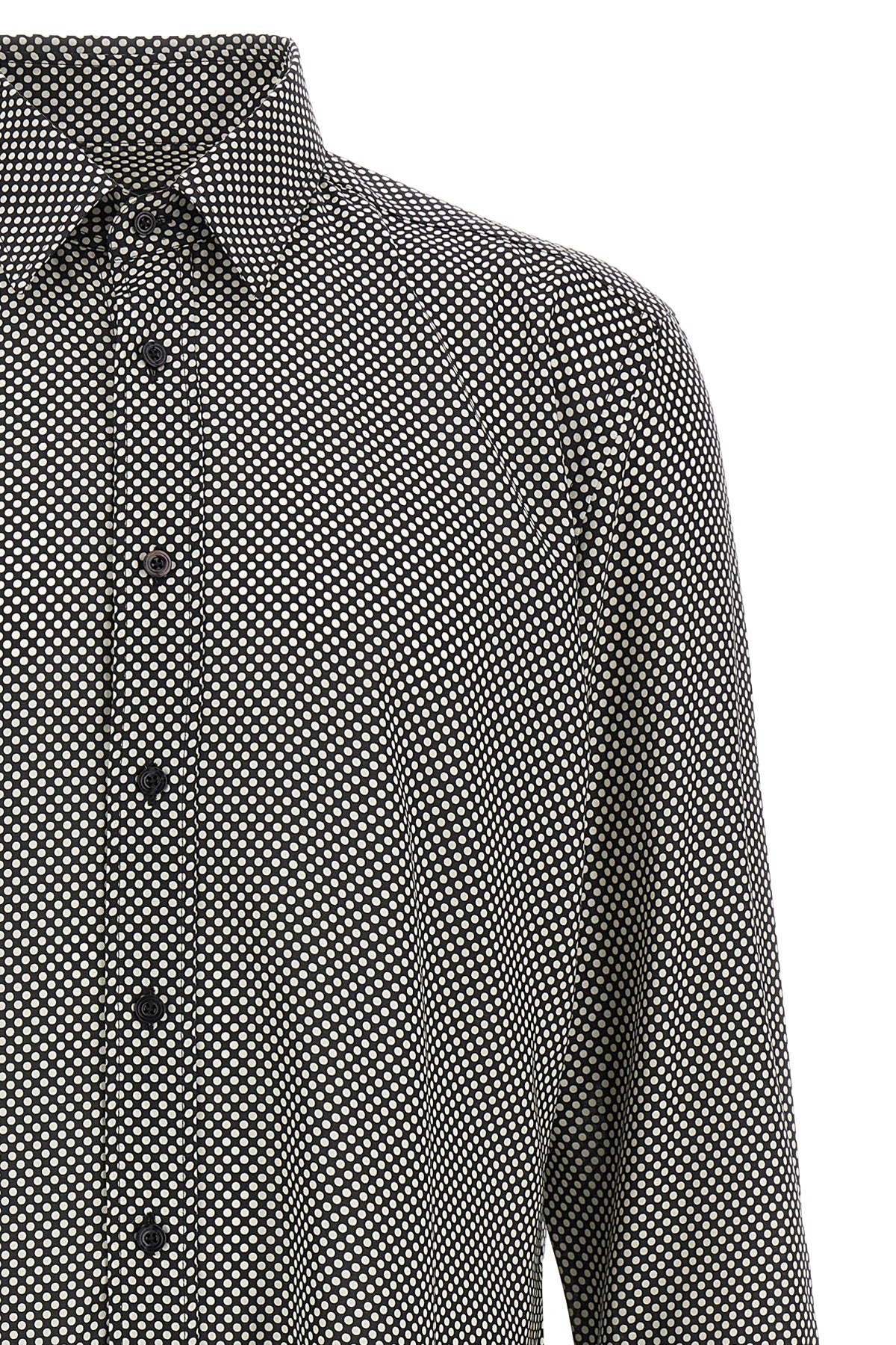 TOM FORD Polka dot shirt For Men 100% lyocell