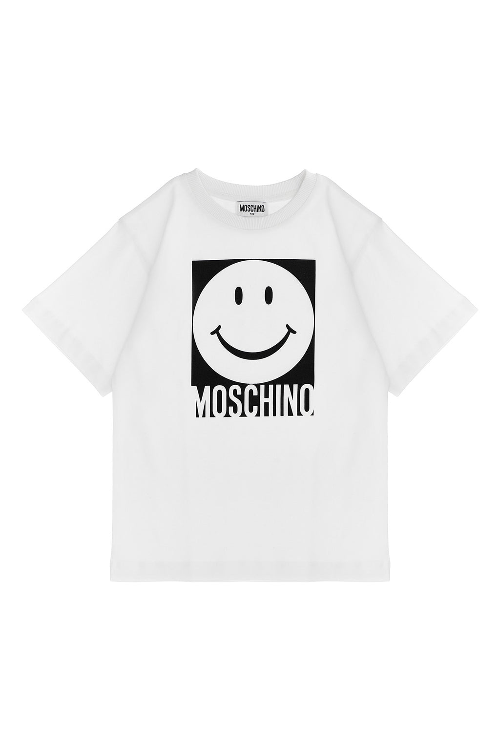 MOSCHINO KID TEEN Printed T-shirt For Baby boy 100% cotton