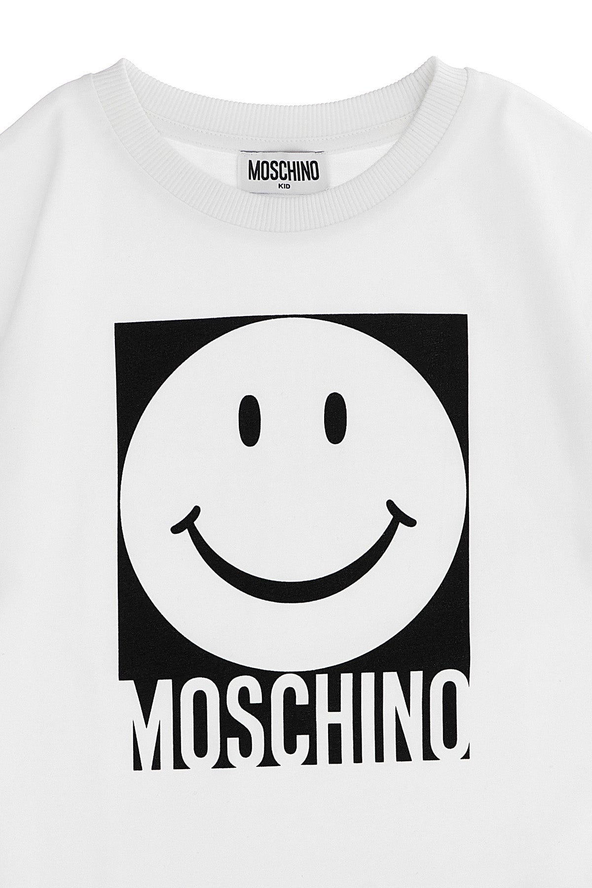 MOSCHINO KID TEEN Printed T-shirt For Baby boy 100% cotton