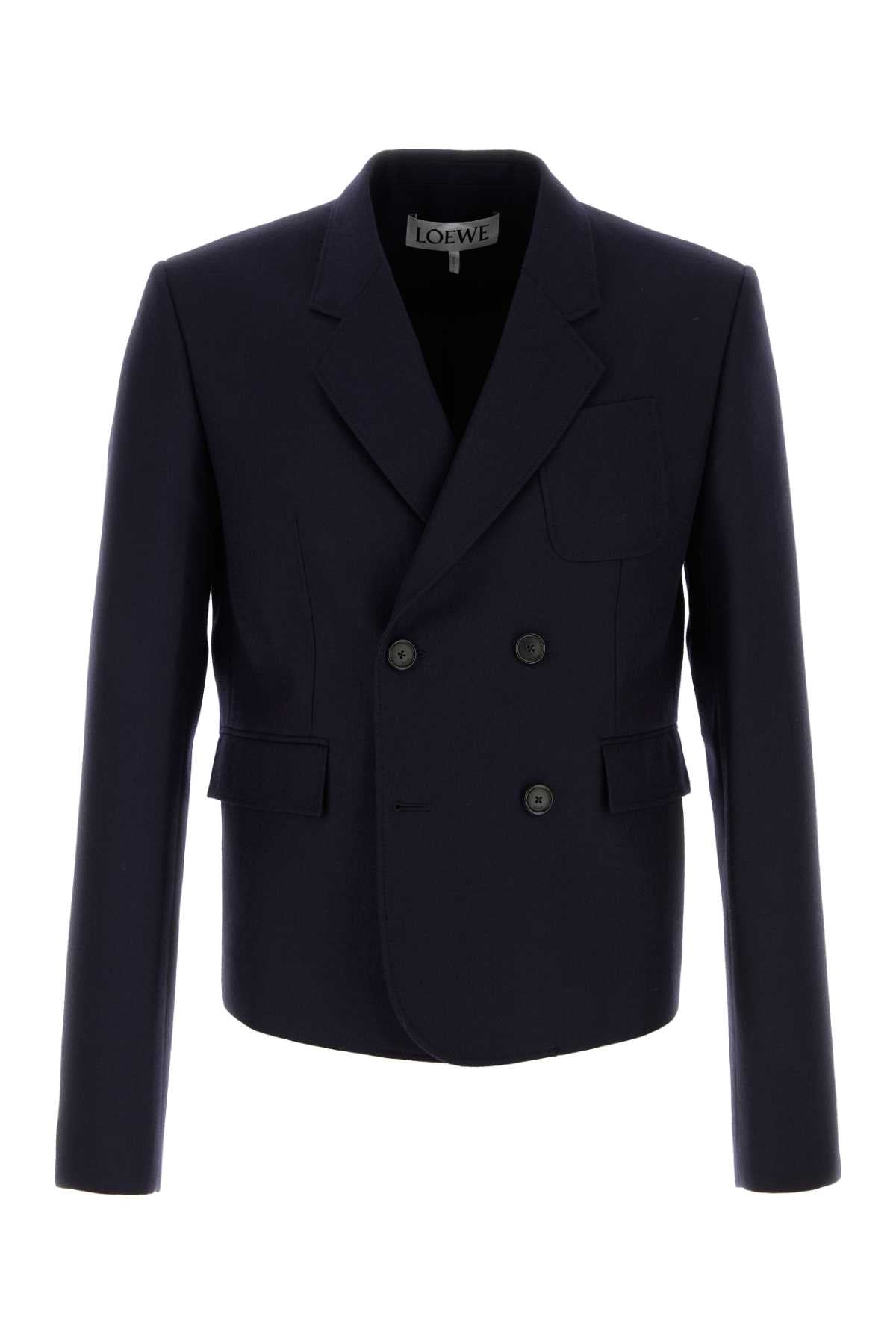 LOEWE SHORT JACKET For Men Exterior: 100% Wool Lining: 50% Wool 50% Viscose