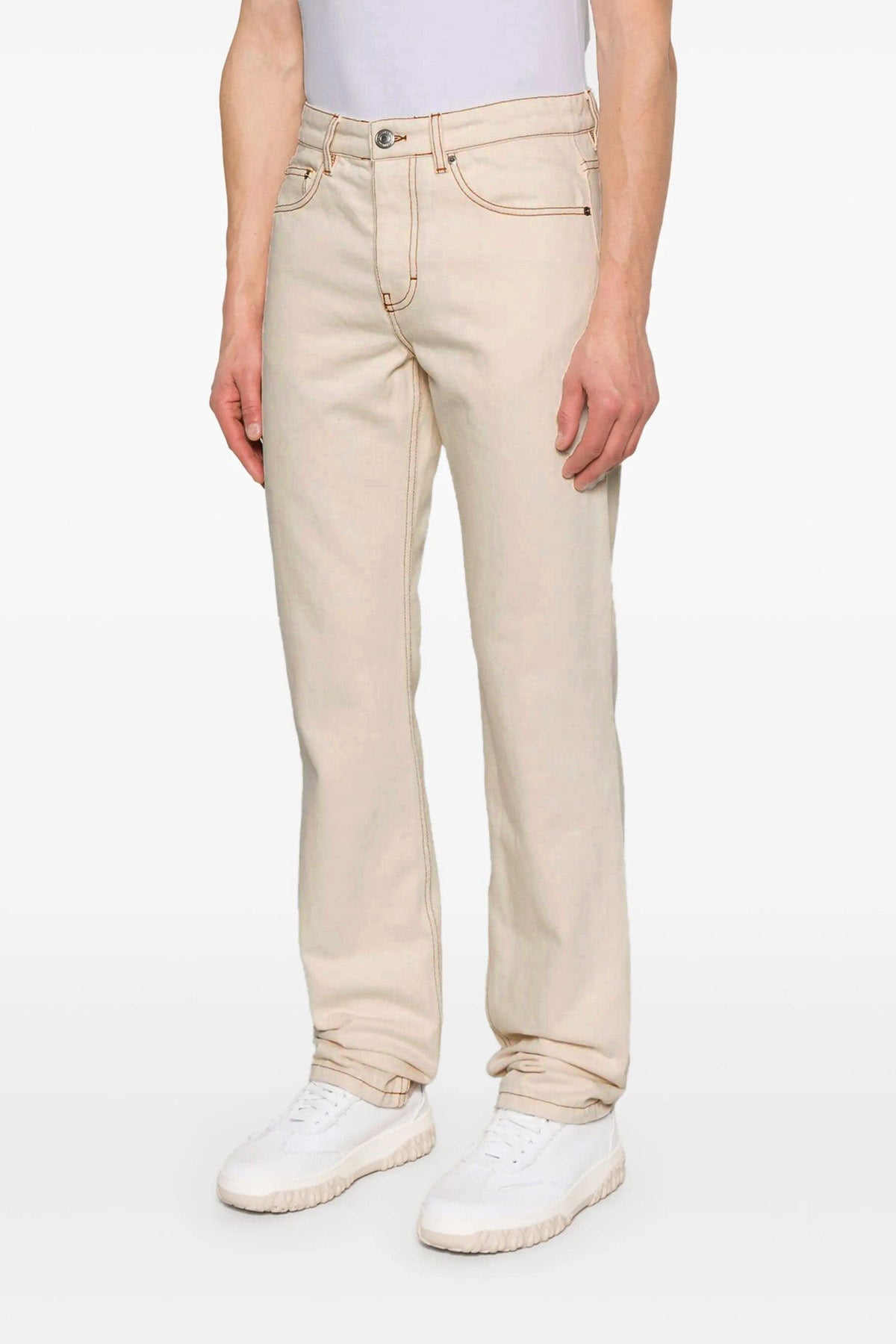 AMI PARIS Garment-dyed jeans