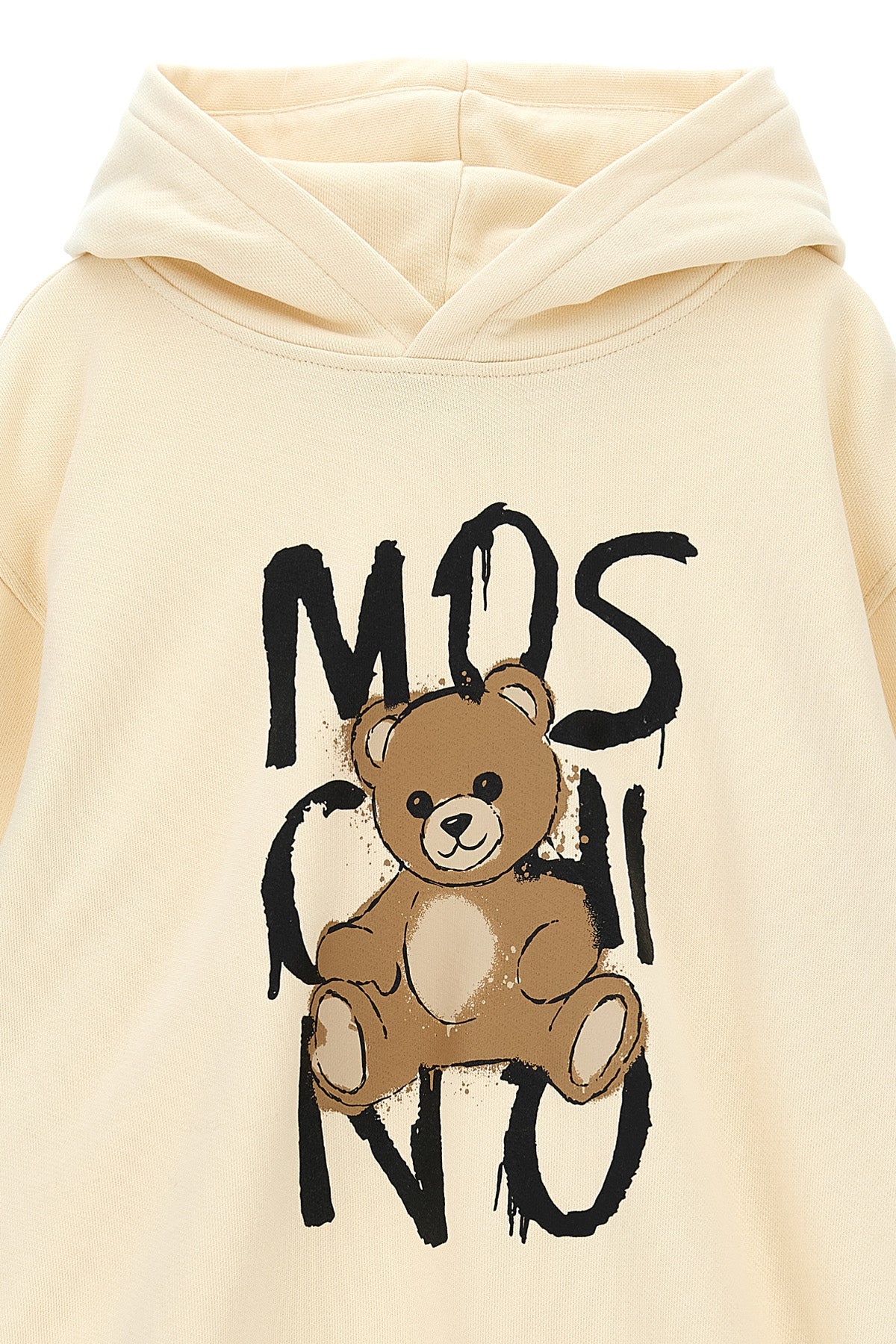 MOSCHINO KID TEEN 'Moschino Teddy Bear' hoodie For Unisex baby 100% cotton