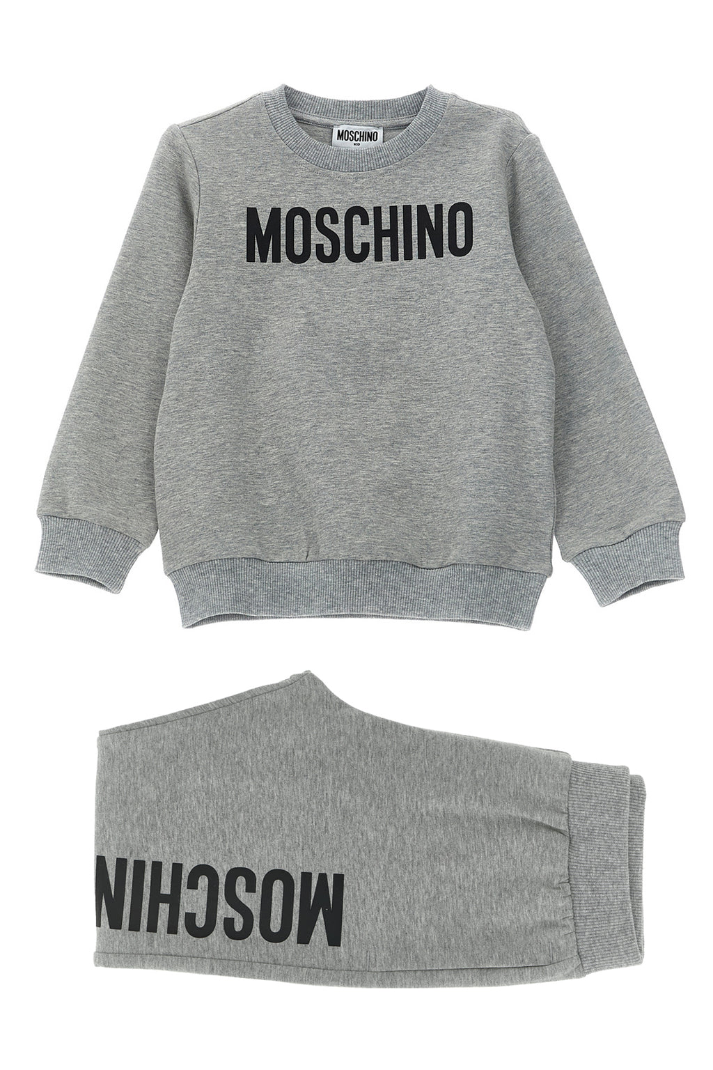MOSCHINO KID TEEN Sweatshirt + joggers set For Unisex baby 96% cotton, 4% elastane