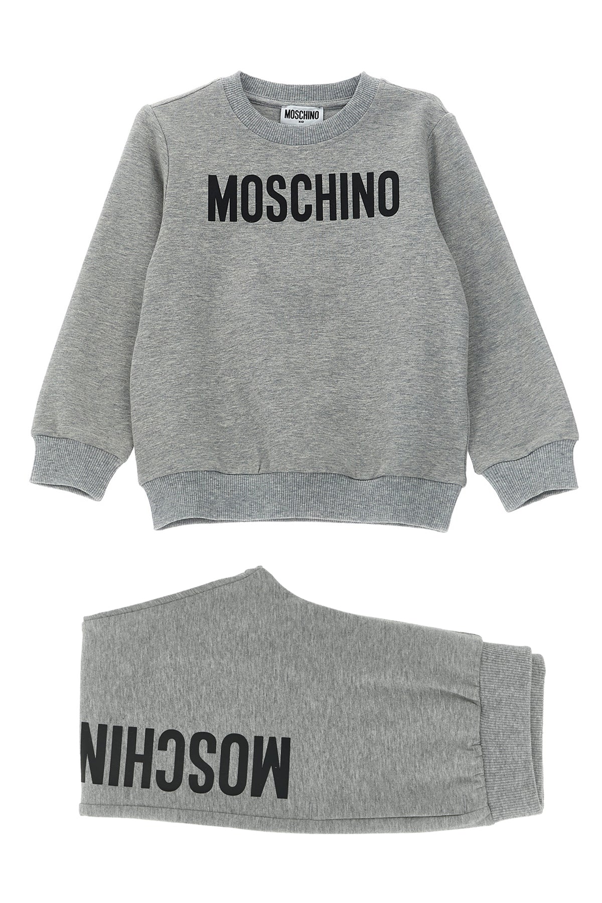 MOSCHINO KID TEEN Sweatshirt + joggers set For Unisex baby 96% cotton, 4% elastane