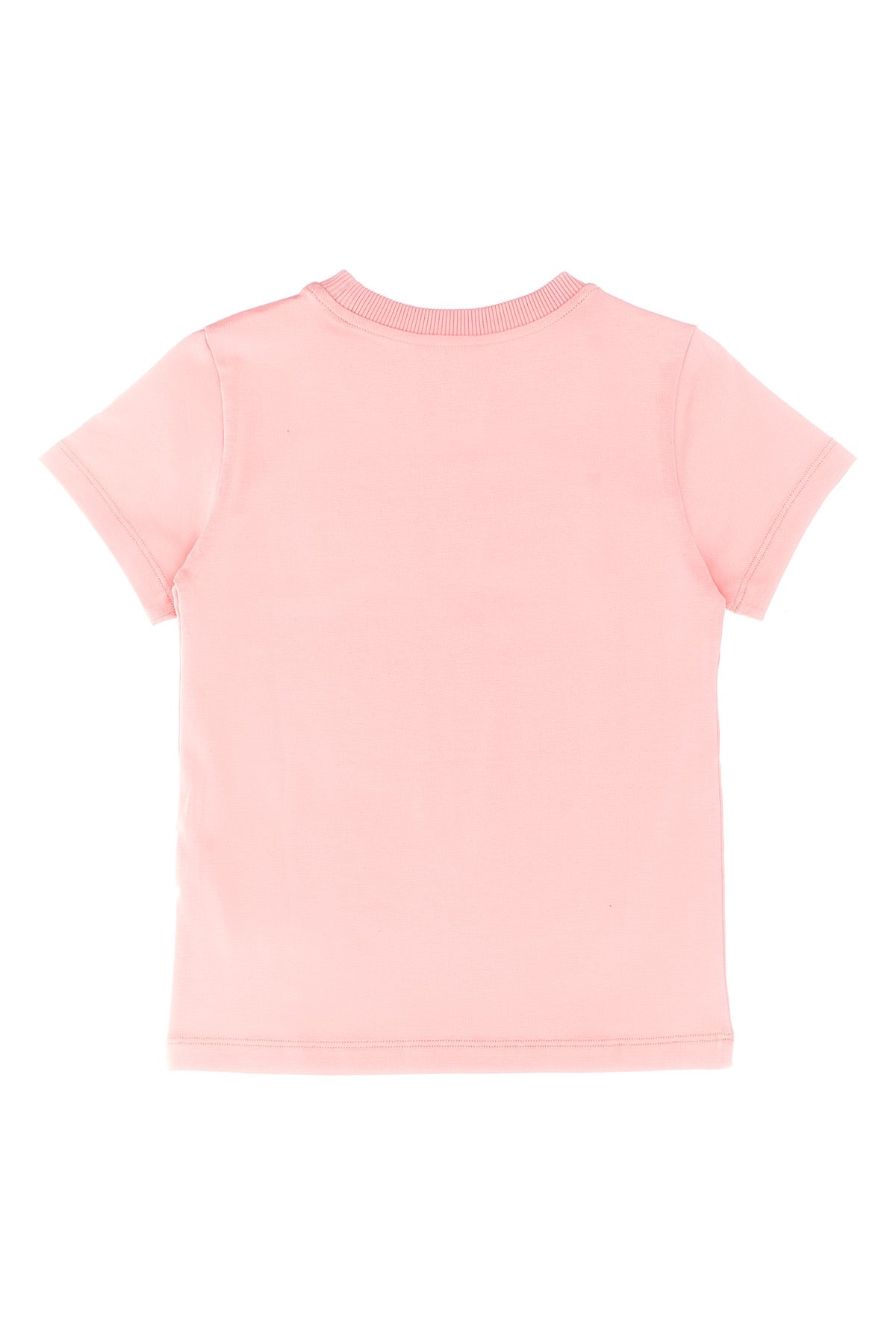 MOSCHINO KID TEEN 'Lettering Logo' T-shirt For Baby girl 95% cotton, 5% elastane