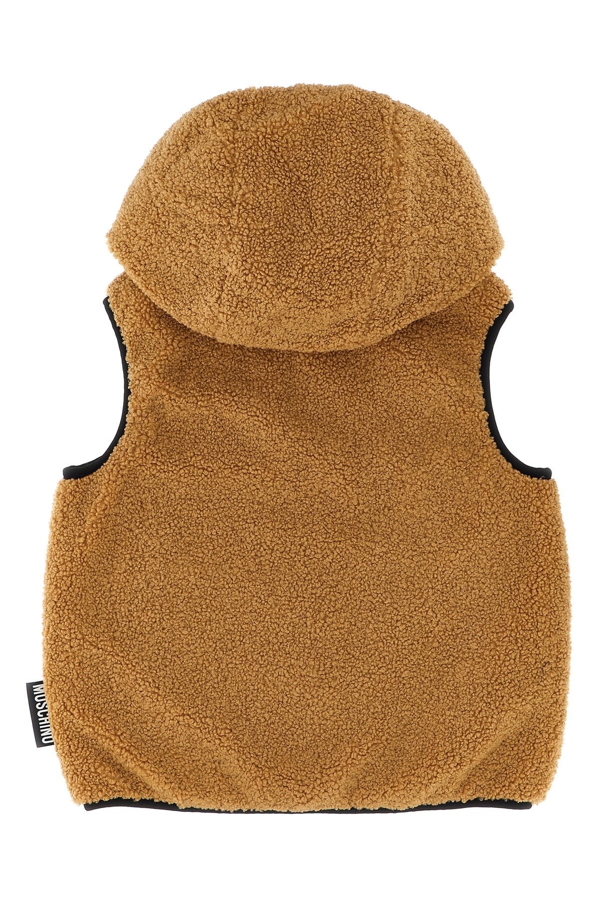 MOSCHINO KID TEEN 'Moschino Teddy Bear' Sherling vest For Baby boy 100% polyester
