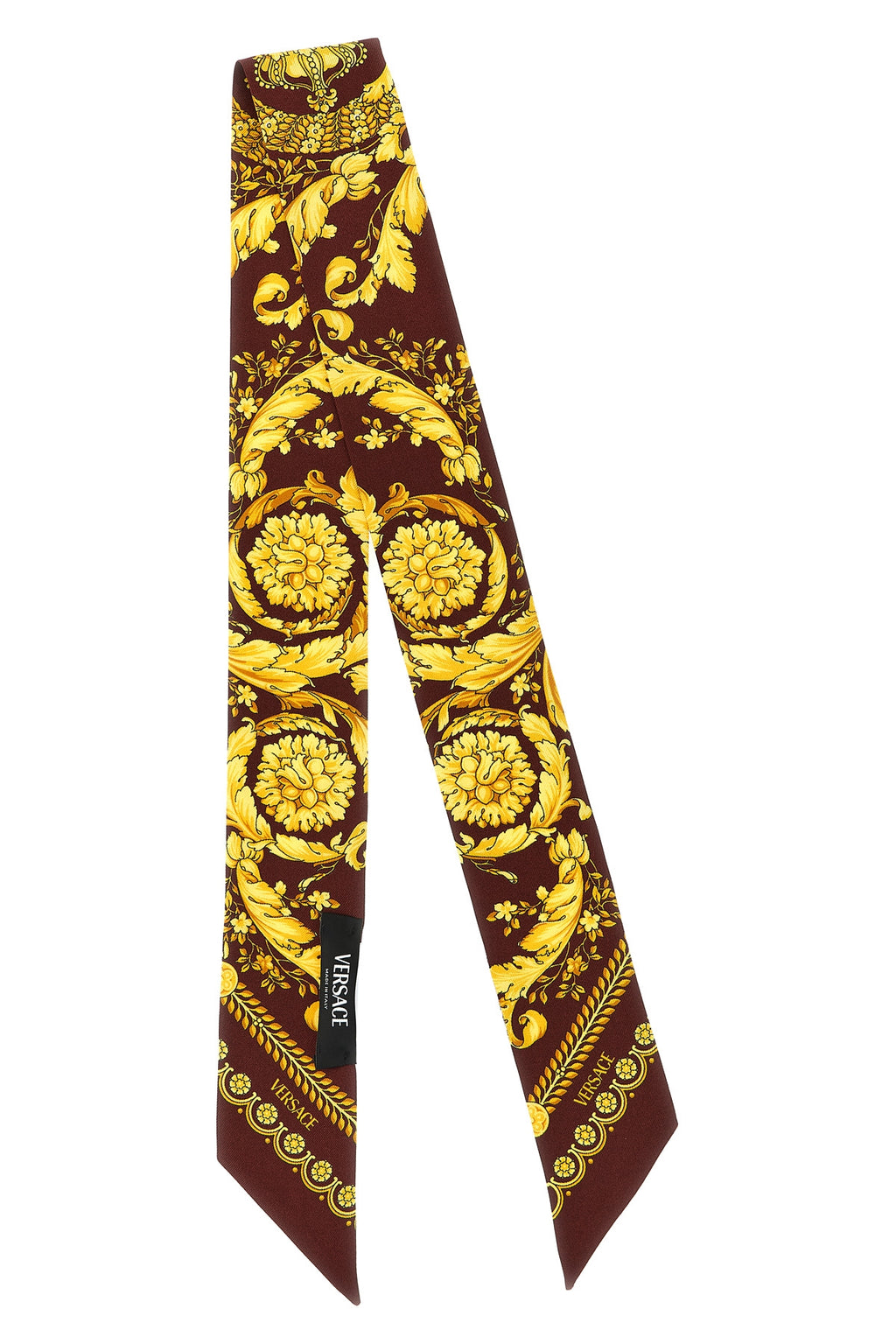 VERSACE Bandeau 'Barocco' print For Women 100% silk