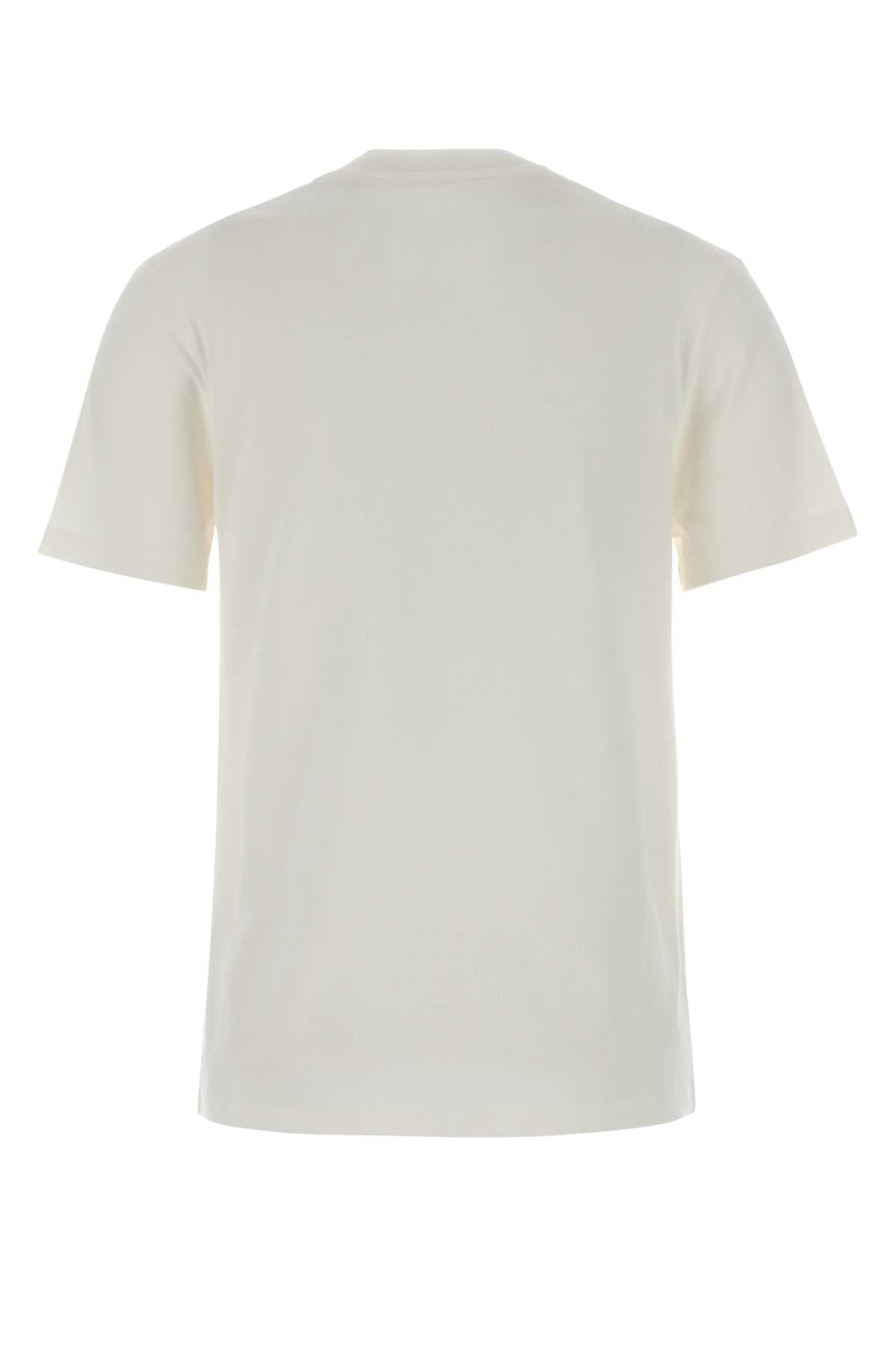JIL SANDER LOGO T-SHIRT CN SS For Women Exterior: 100% Cotton