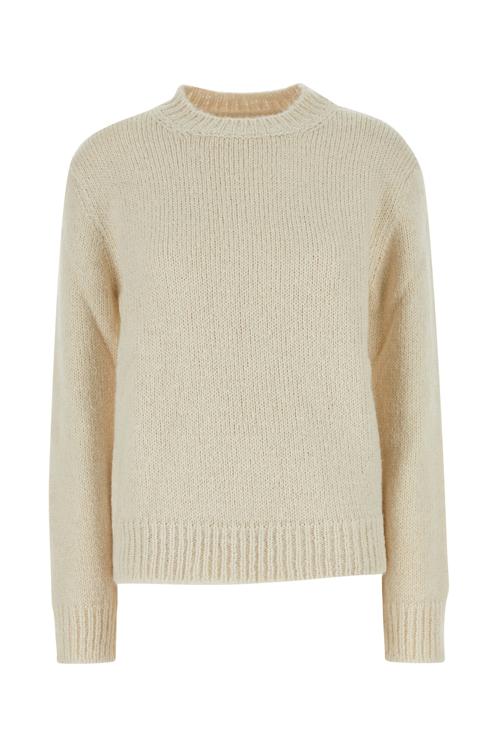 JIL SANDER CN LS JUMPER For Women Tessuto Primario: 81% Alpaca 17% Lana Vergine 2% Poliammide