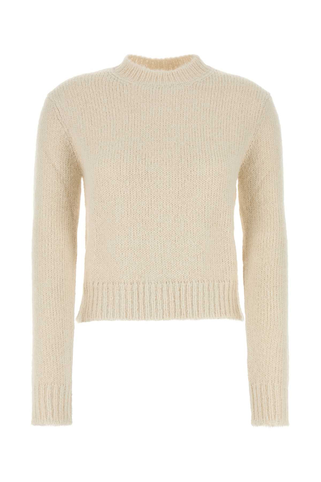JIL SANDER CN LS JUMPER - SHRUNKEN FIT For Women Exterior: 81% Alpaca 17% Virgin wool 2% Nylon