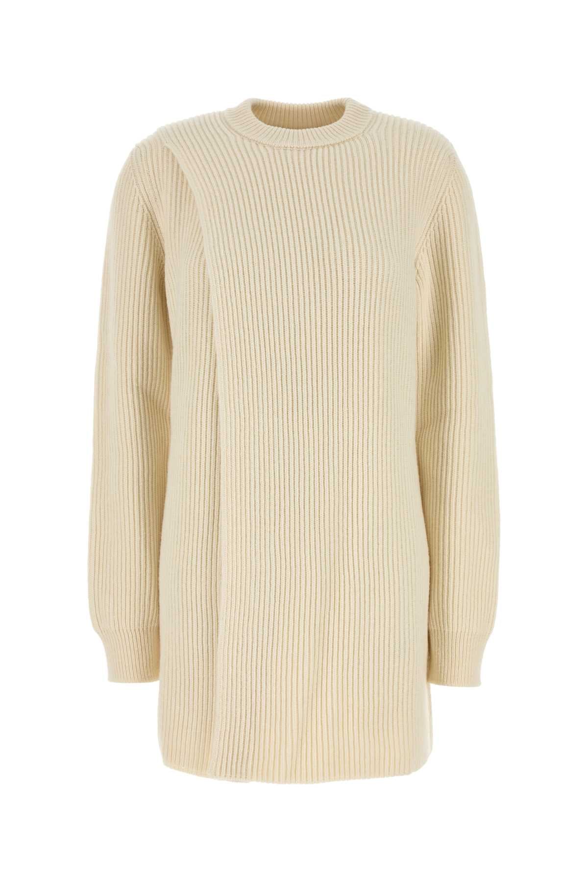 JIL SANDER TABARD CN LS W/ OVERLAPPED FRONT PANELS For Women Tessuto Primario: 100% Lana