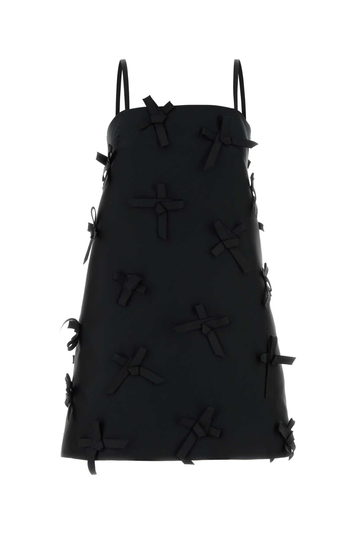 JIL SANDER DRESS 243 W BOWS For Women Tessuto Primario: 70% Poliestere 30% Seta - Fodera: 100% Viscosa - Applicazione: 100% Seta