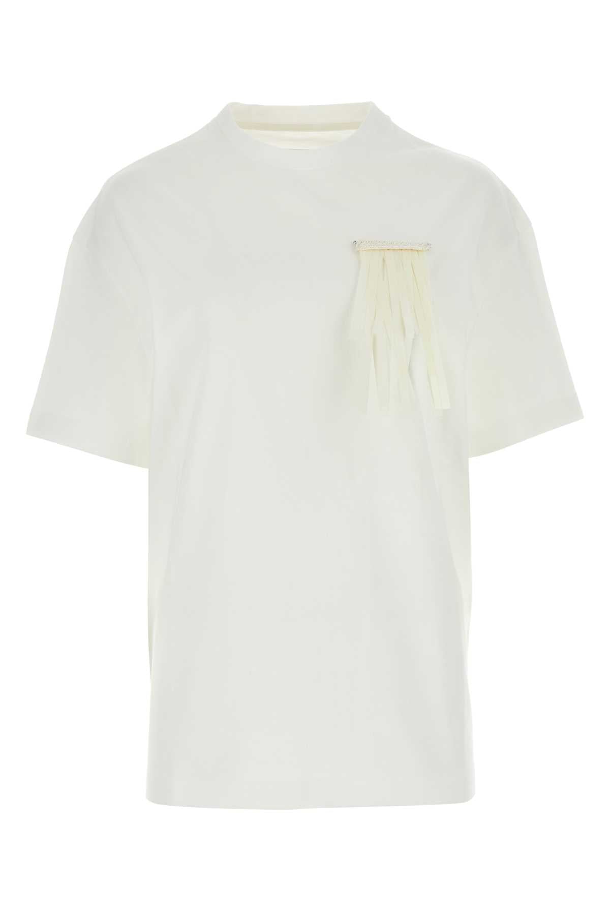 JIL SANDER TSHIRT For Women Exterior: 100% Cotton