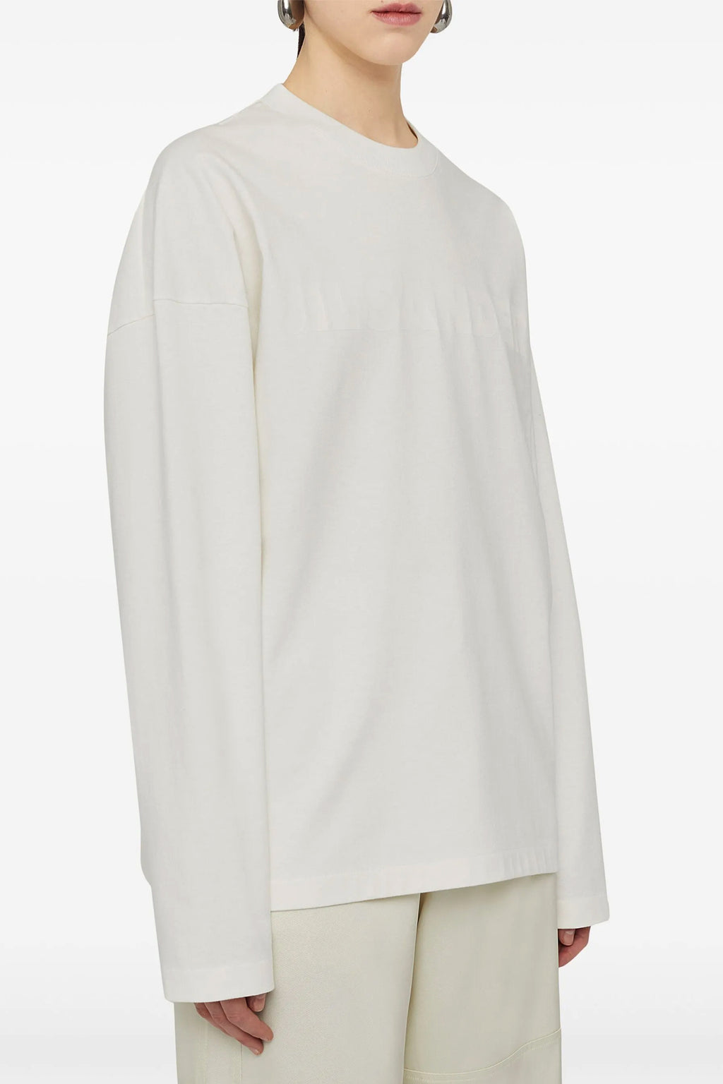 JIL SANDER Logo print T-shirt For Women 100% cotton