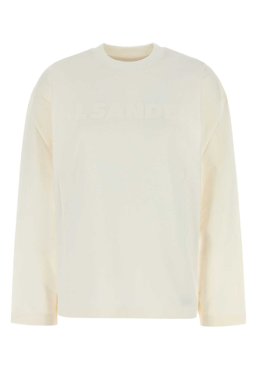 JIL SANDER T-SHIRT CN LS OS For Women Tessuto Primario: 100% Cotone