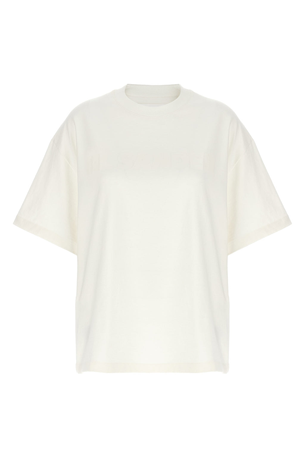 JIL SANDER Logo print T-shirt For Women 100% cotton