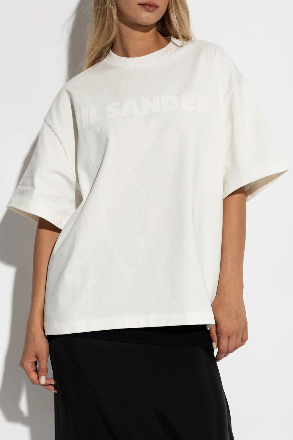 JIL SANDER Logo print T-shirt For Women 100% cotton