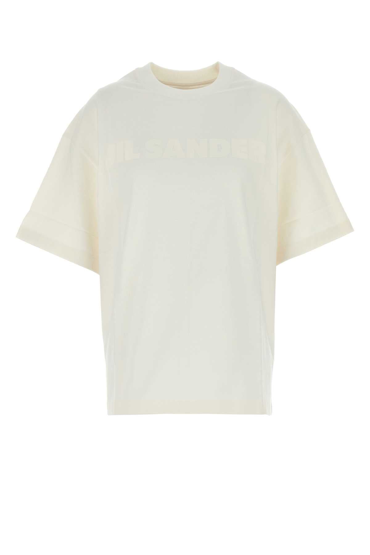 JIL SANDER T-SHIRT CN SS For Women Tessuto Primario: 100% Cotone