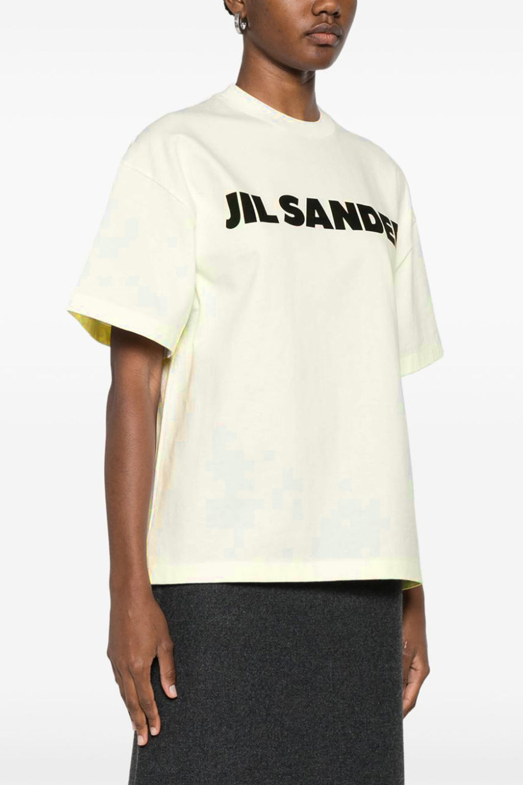 JIL SANDER Logo print T-shirt For Women 100% cotton
