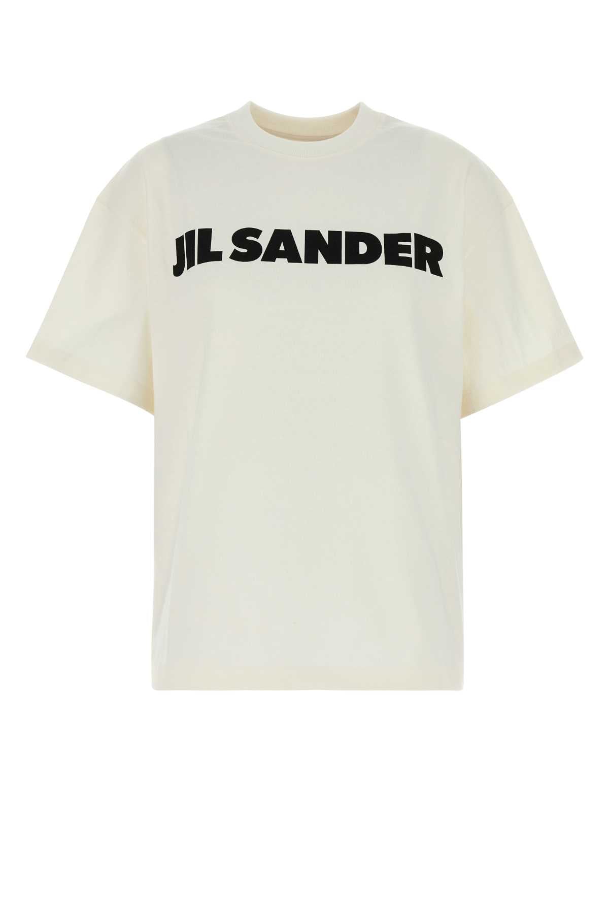JIL SANDER T-SHIRT CN SS OS For Women Tessuto Primario: 100% Cotone