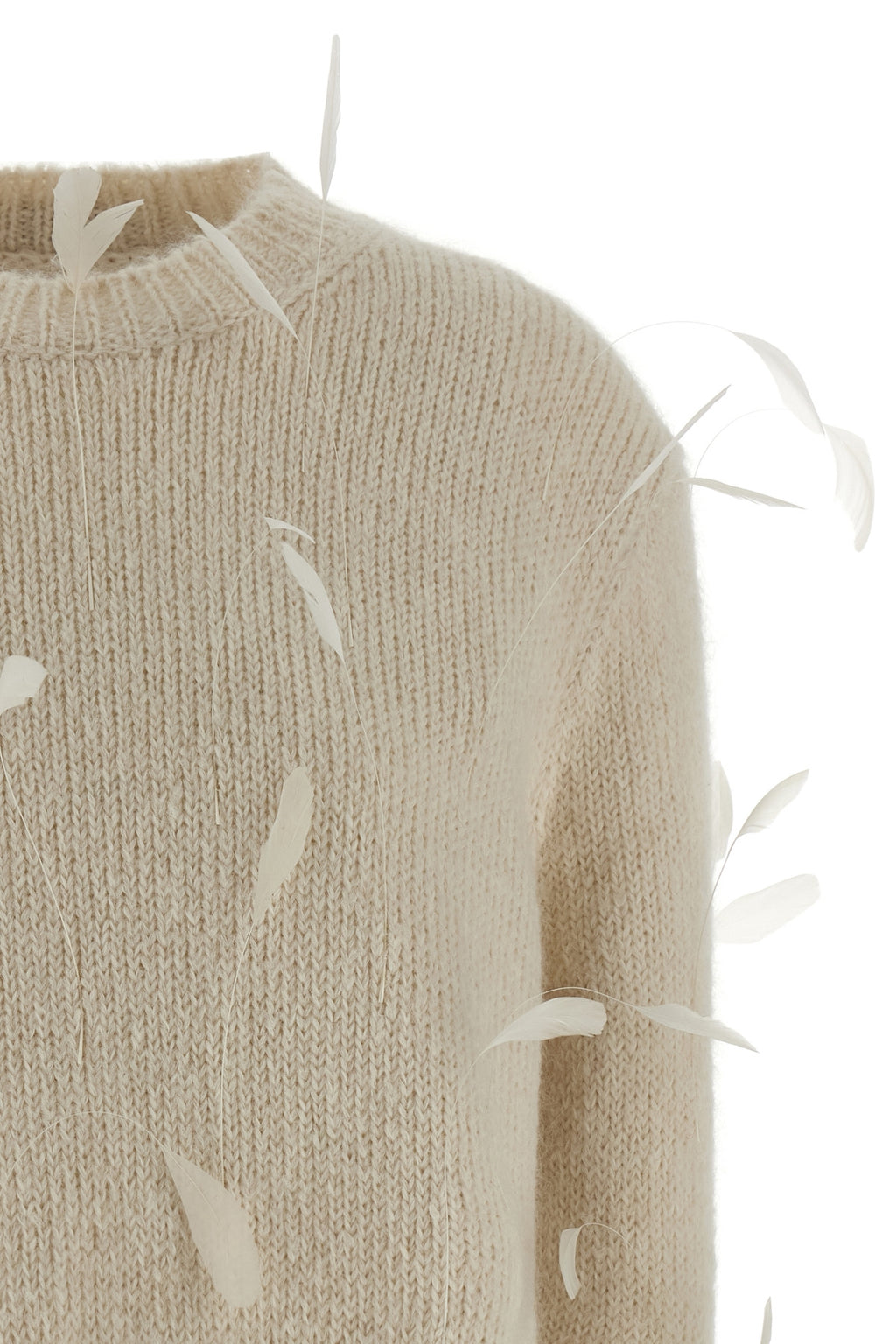 JIL SANDER Feather sweater